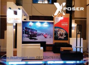 booth design icon+ - Desainstand | Jasa Desain Stand booth design icon+